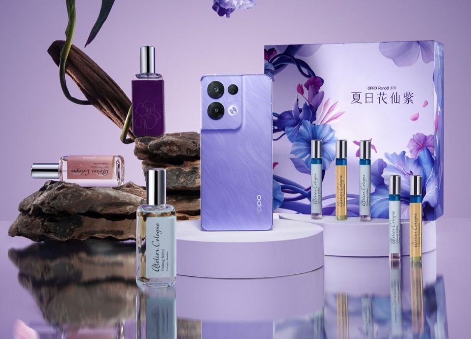OPPO Reno8 Iris Purple (ảnh 1) OPPO Reno8 Iris Purple (ảnh 1)