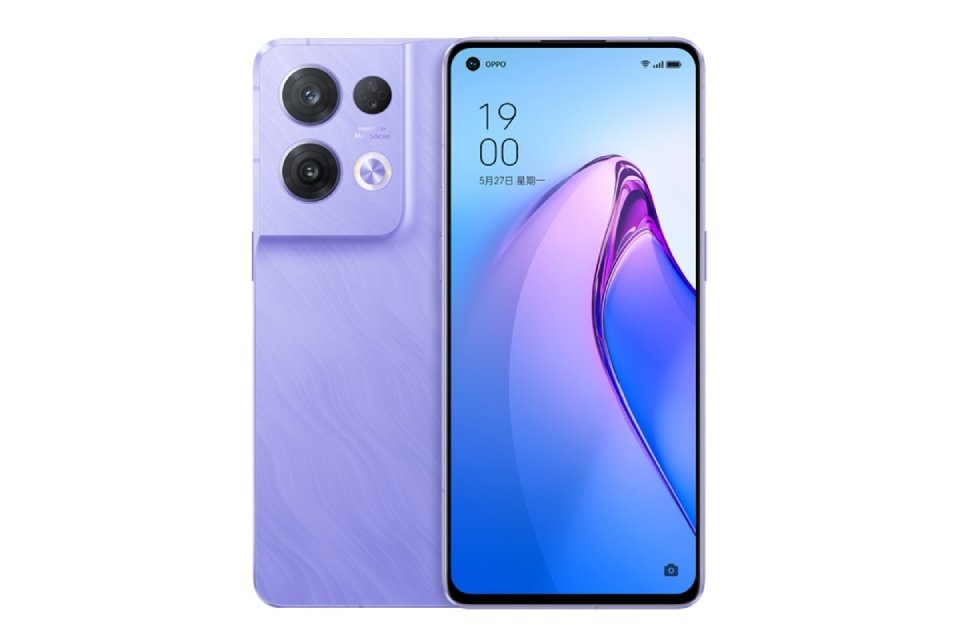 OPPO Reno8 Iris Purple OPPO Reno8 Iris Purple