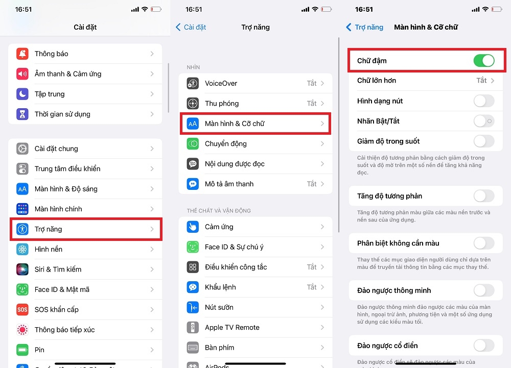 Các cách tăng kích thước bàn phím trên điện thoại iPhone 3