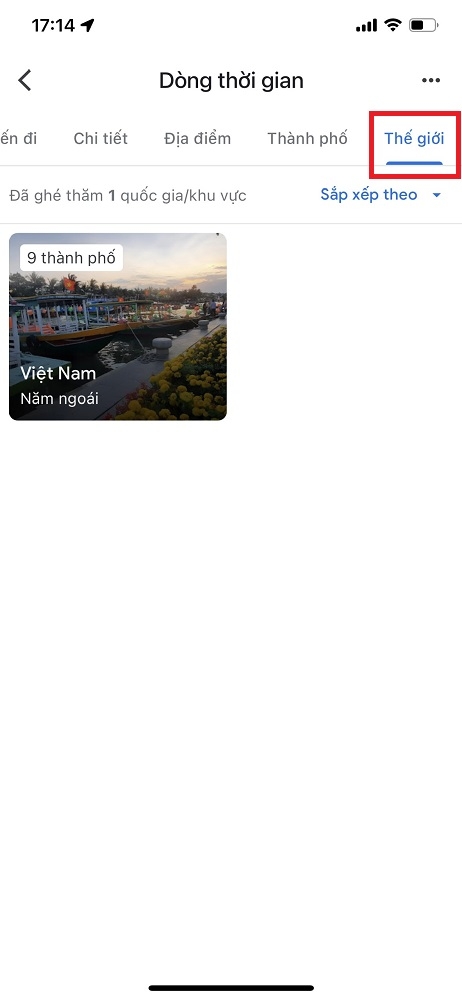 Chia sẻ bạn cách xem dòng thời gian trên Google Maps 9