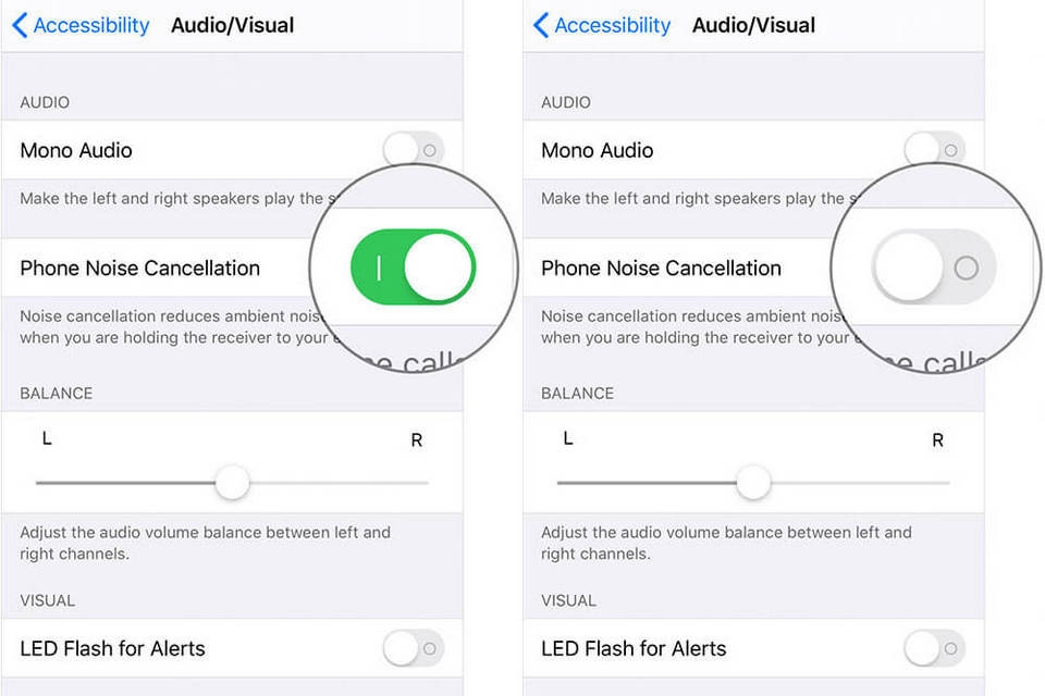 chỉnh âm lượng cuộc gọi iPhone dễ dàng trong phần cài đặt