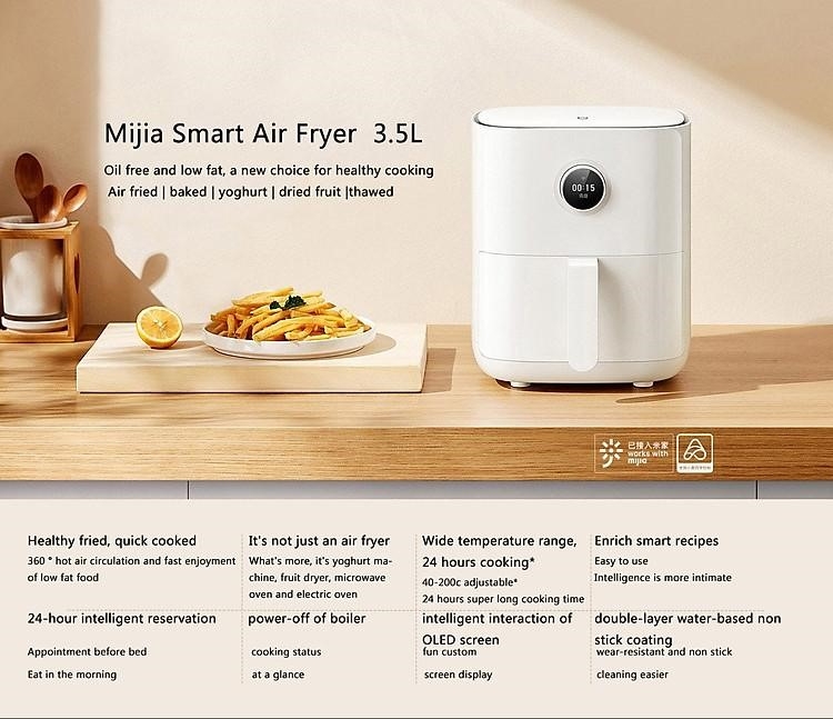 Khám Phá Nồi Chiên Không Dầu Xiaomi Mi Smart Air Fryer - Sự Lựa Chọn Thông Minh Cho Mọi Gia Đình
