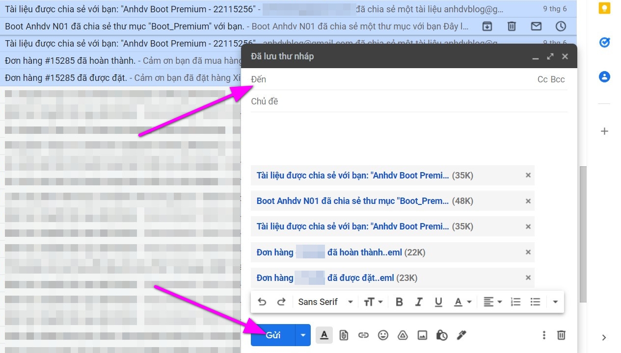 Cách chuyển tiếp nhiều email Gmail cùng lúc - Ảnh 6