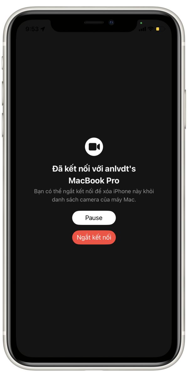 Biến iPhone thành webcam cho MacBook - Ảnh 5