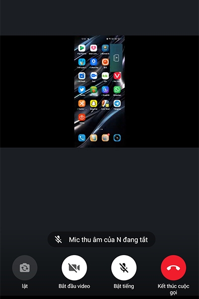 Màn hình của bạn đã được chia sẻ