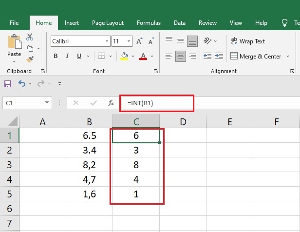 Hàm INT trong Excel là gì? Hướng dẫn dùng hàm INT lấy phần nguyên đơn giản nhất