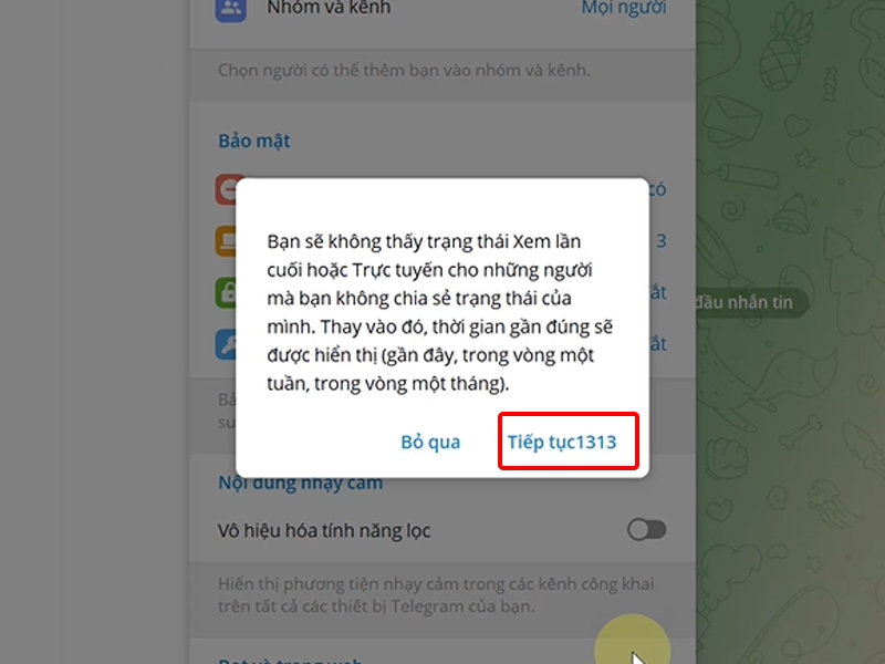  Nhấn OK để hoàn tất cài đặt