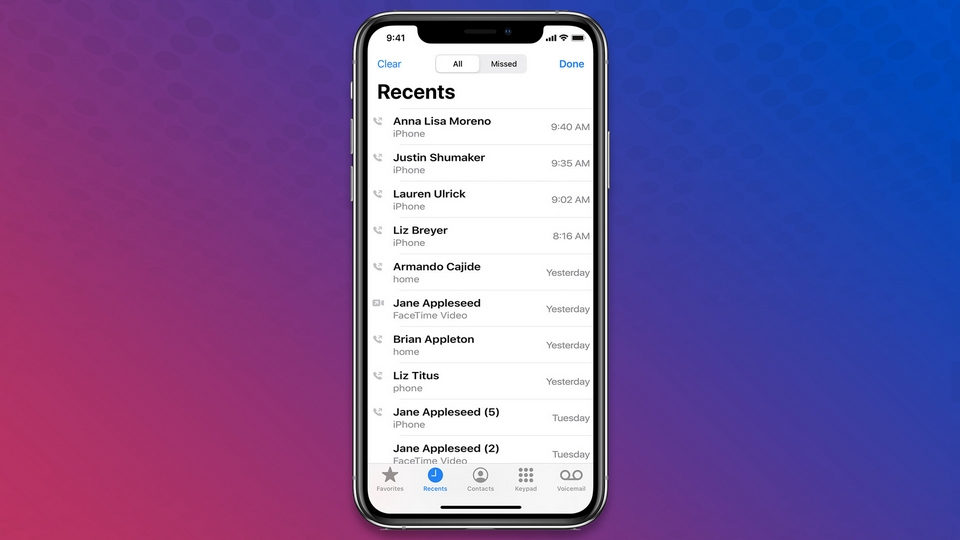 nhật ký cuộc gọi trên iPhone lưu được bao lâu là thắc mắc khá phổ biến