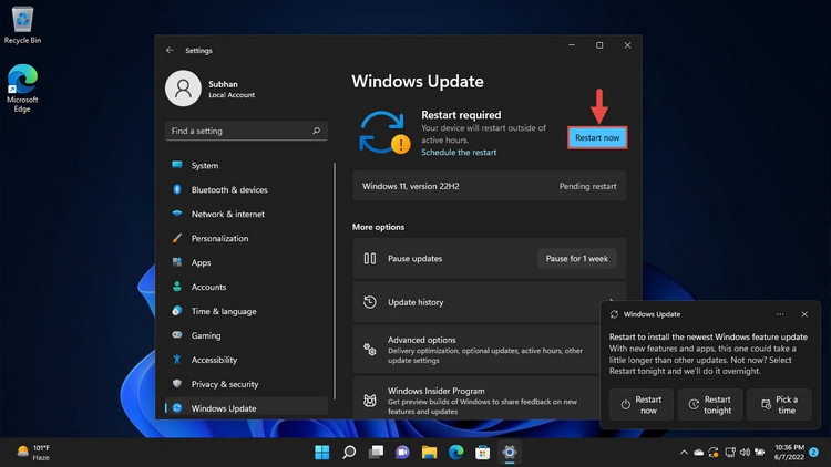 Cách tránh các sự cố khi cài đặt Windows 11 22H2 (1)