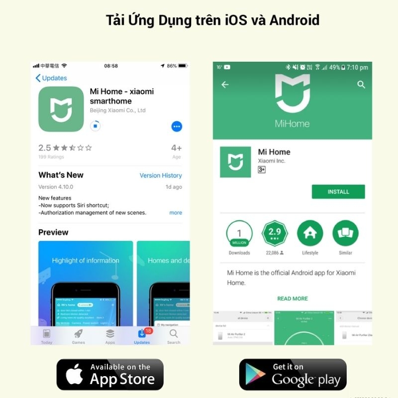 Hướng dẫn kết nối bếp từ Xiaomi với ứng dụng Mi Home