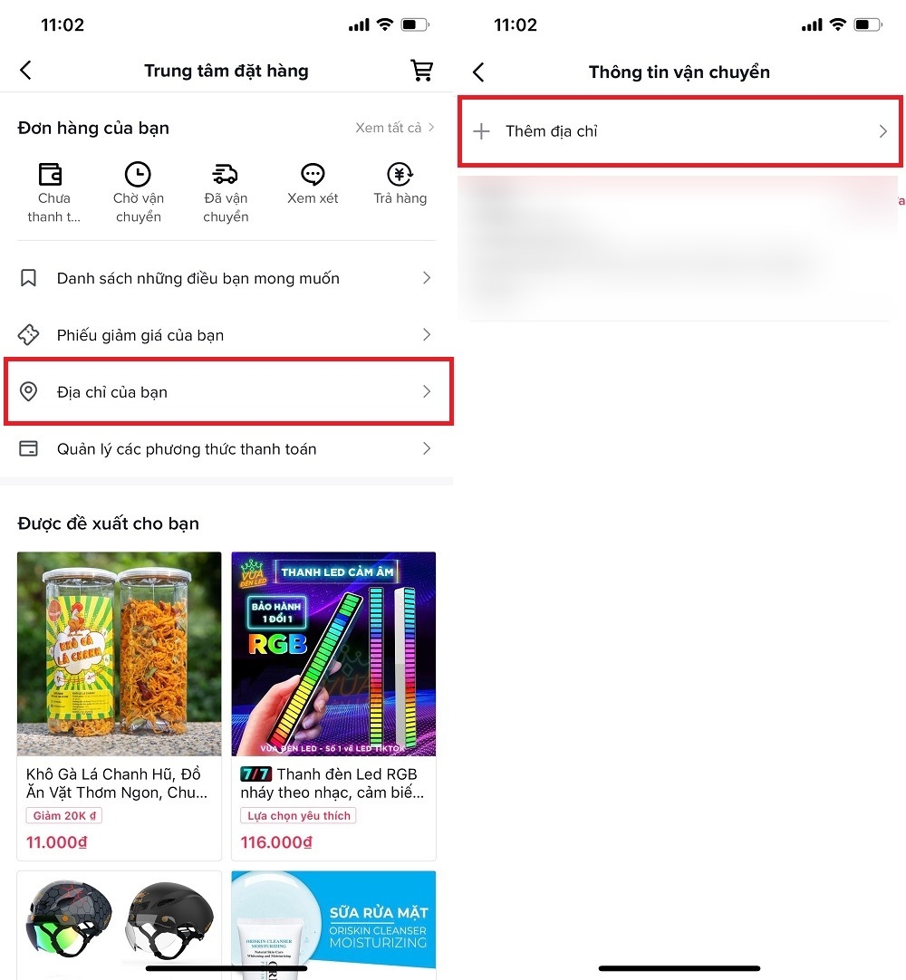 Cách thêm nhiều địa chỉ giao hàng trên TikTok Shop 3