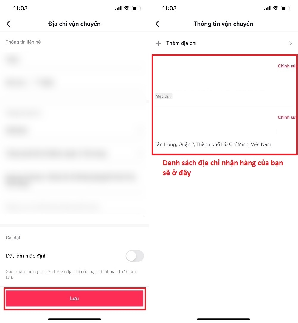 Cách thêm nhiều địa chỉ giao hàng trên TikTok Shop 4