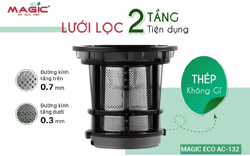 Máy ép chậm Magic Eco AC-132 0 - hình 4