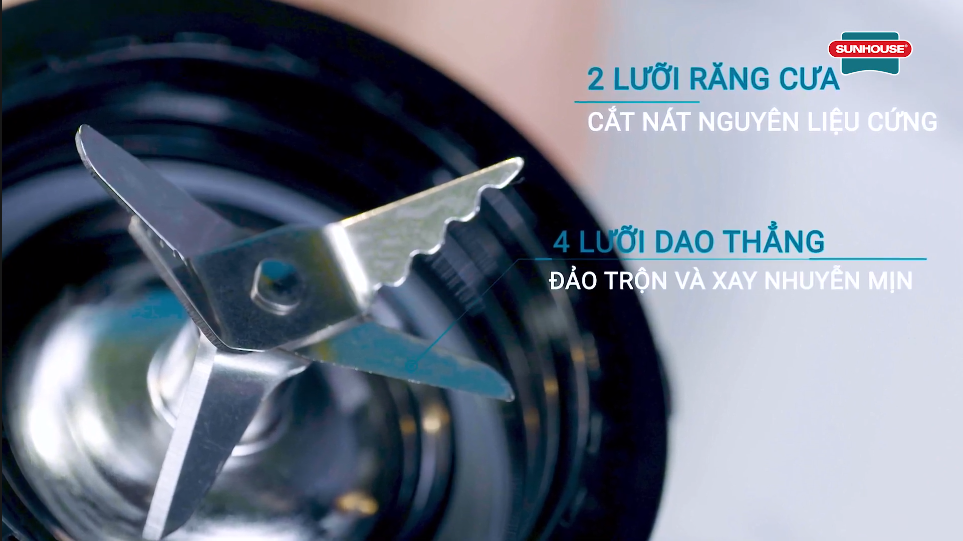 review Máy xay sinh tố Sunhouse Mama SHD5353W - hình 2