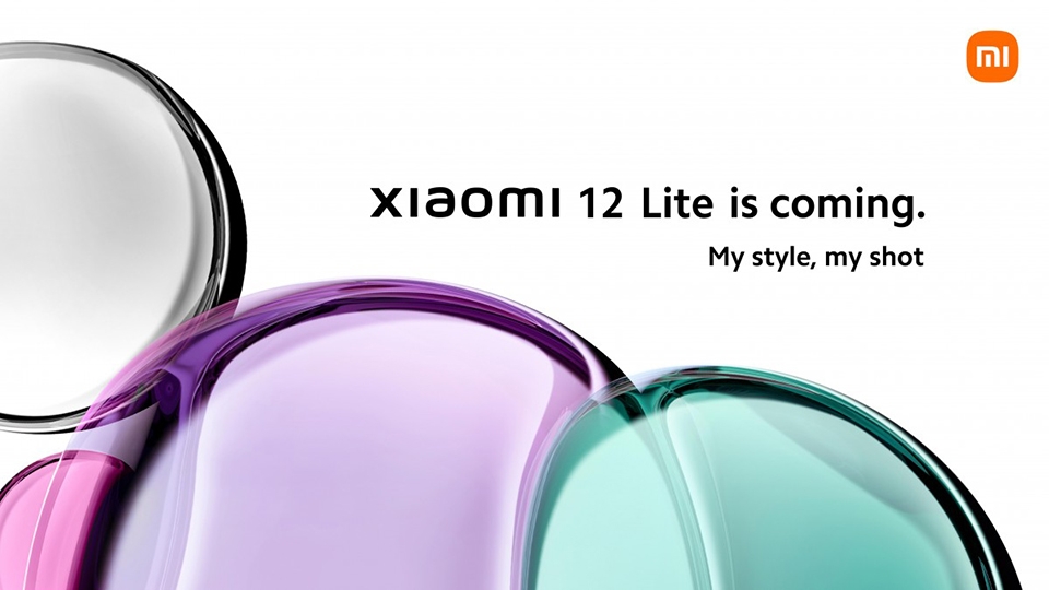 Teaser Xiaomi 12 Lite (ảnh 1) Teaser Xiaomi 12 Lite (ảnh 1)