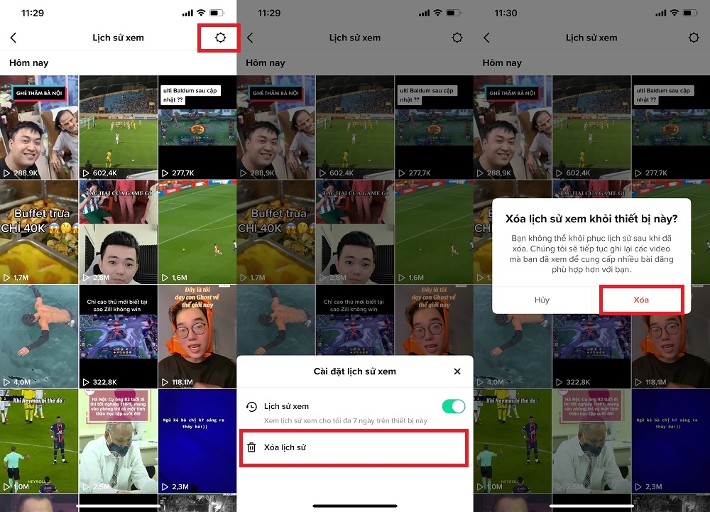 Cách xóa hết video bạn đã xem trên TikTok 4