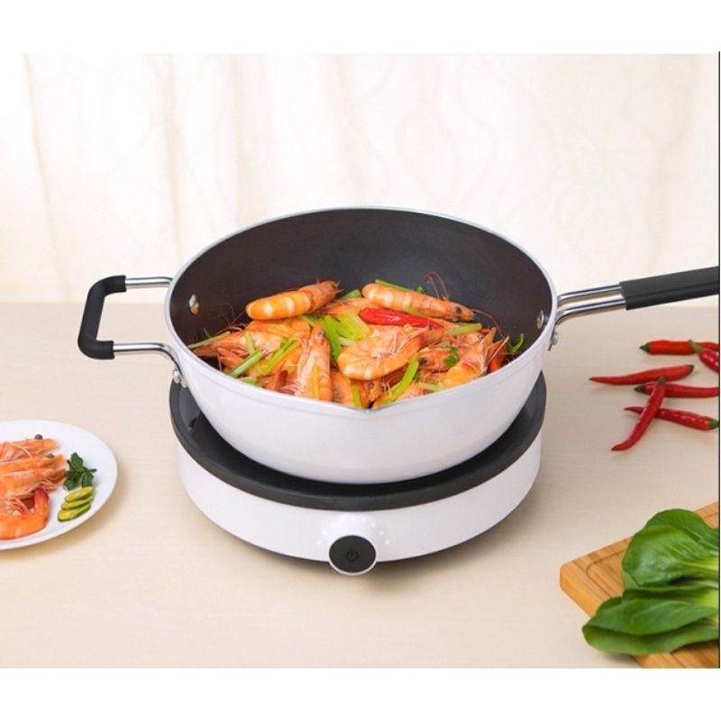 Chảo chống dính Xiaomi thiết kế an toàn cho người sử dụng