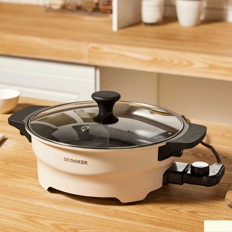 Nồi lẩu điện Xiaomi thiết kế tinh tế