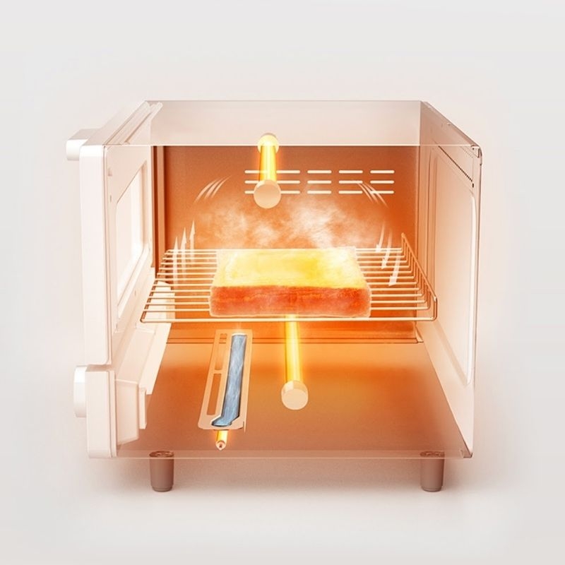 Lựa chọn chế độ nướng lò nướng Xiaomi