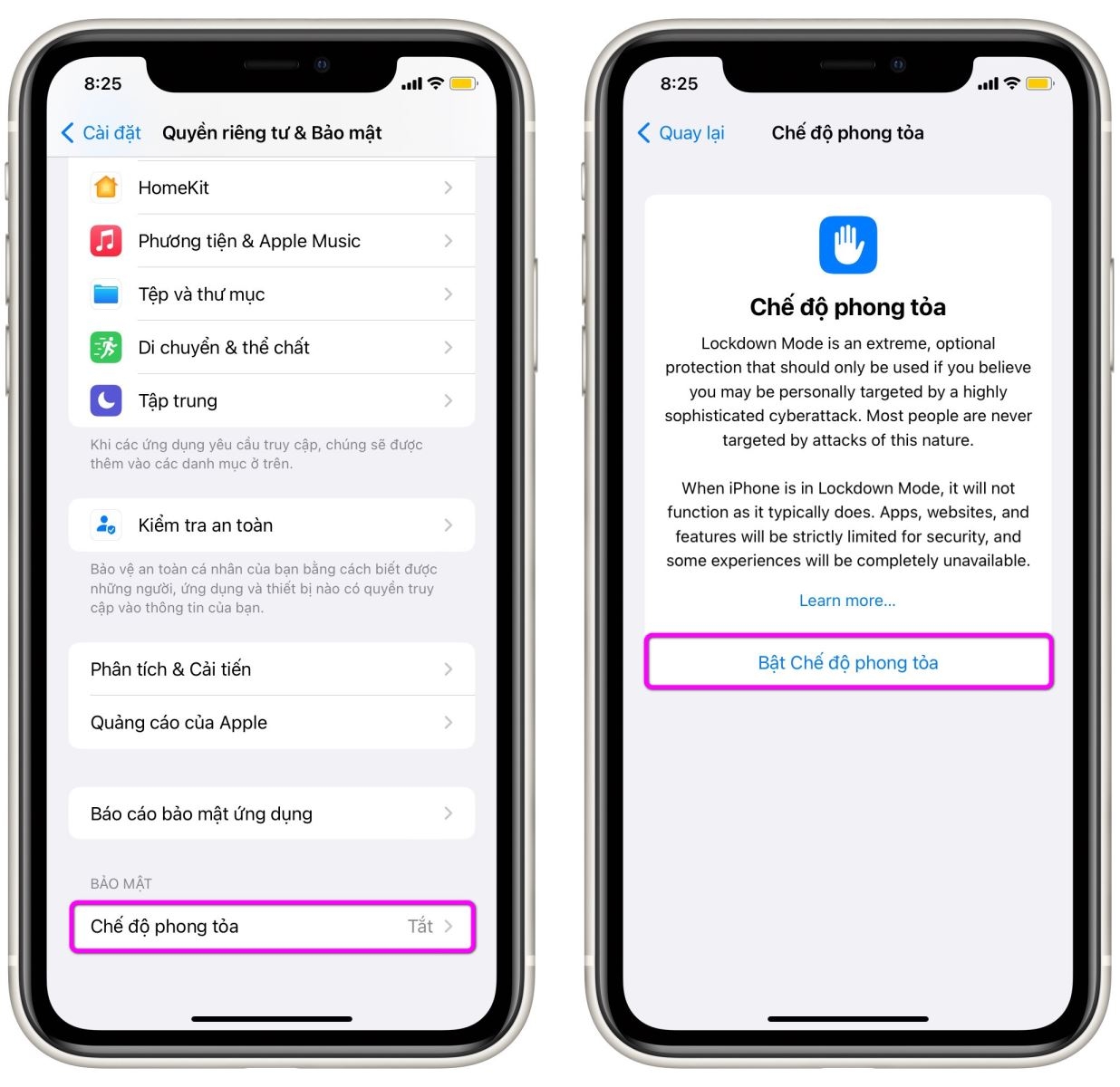 Cách bật chế độ Lockdown trên iPhone - Ảnh 2