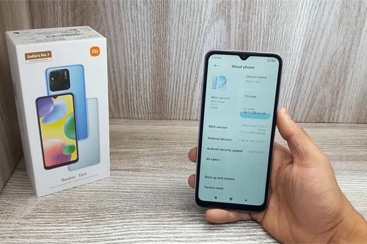 Hiệu năng Redmi 10A