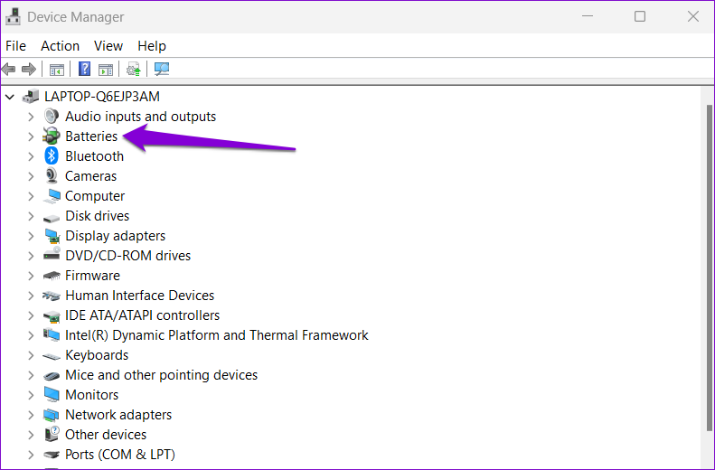 Làm gì khi laptop không nhận pin trên Windows 11 (7)