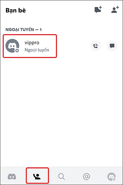 Nhấn vào Liên hệ muốn chặn