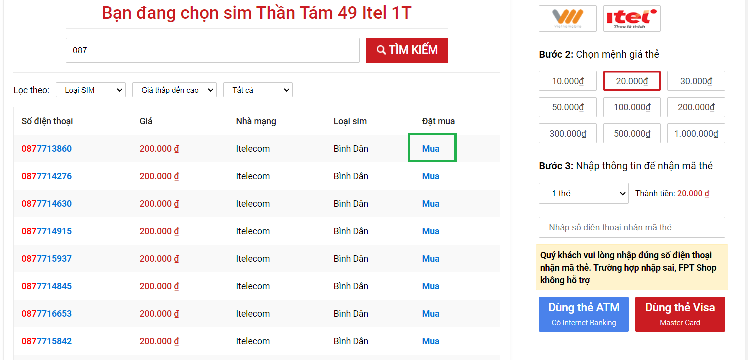 Đầu số 087 là mạng gì? (5)