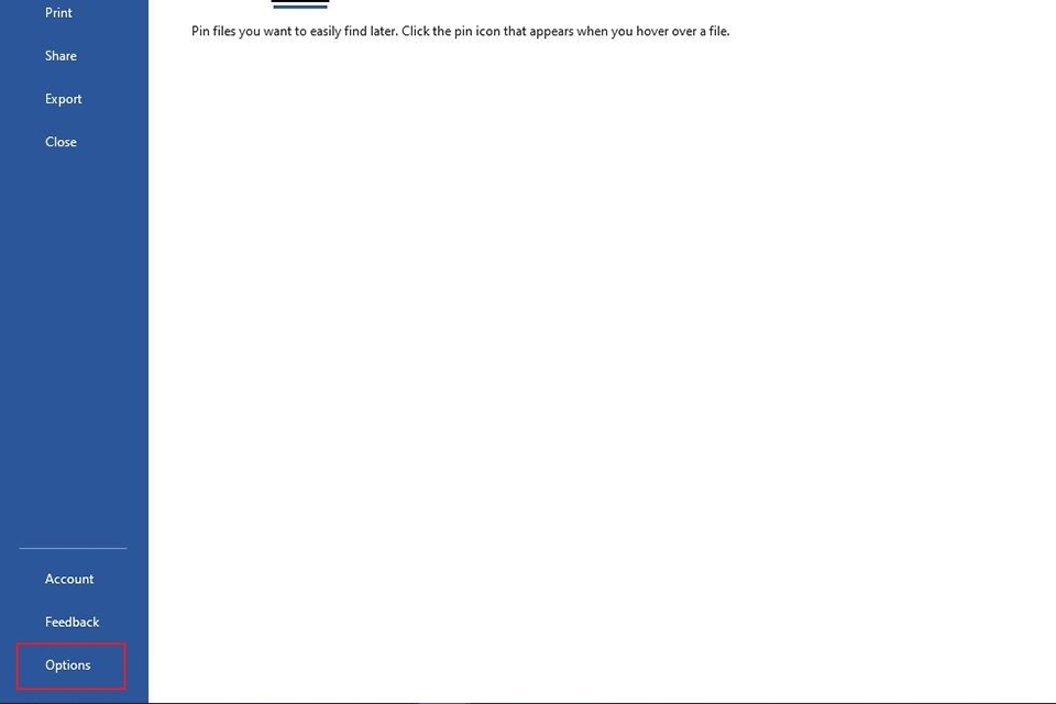 Cách tắt tính năng kiểm tra lỗi chính tả trong Word - Bước 2