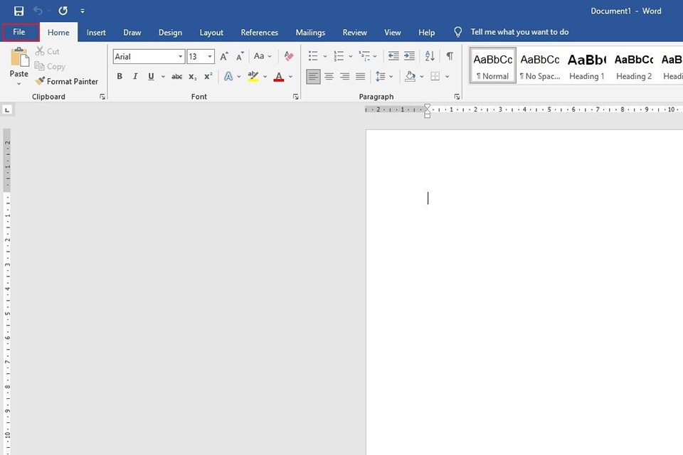 Cách tự động chỉnh sửa chính tả trong Word bằng AutoCorrect - Bước 1