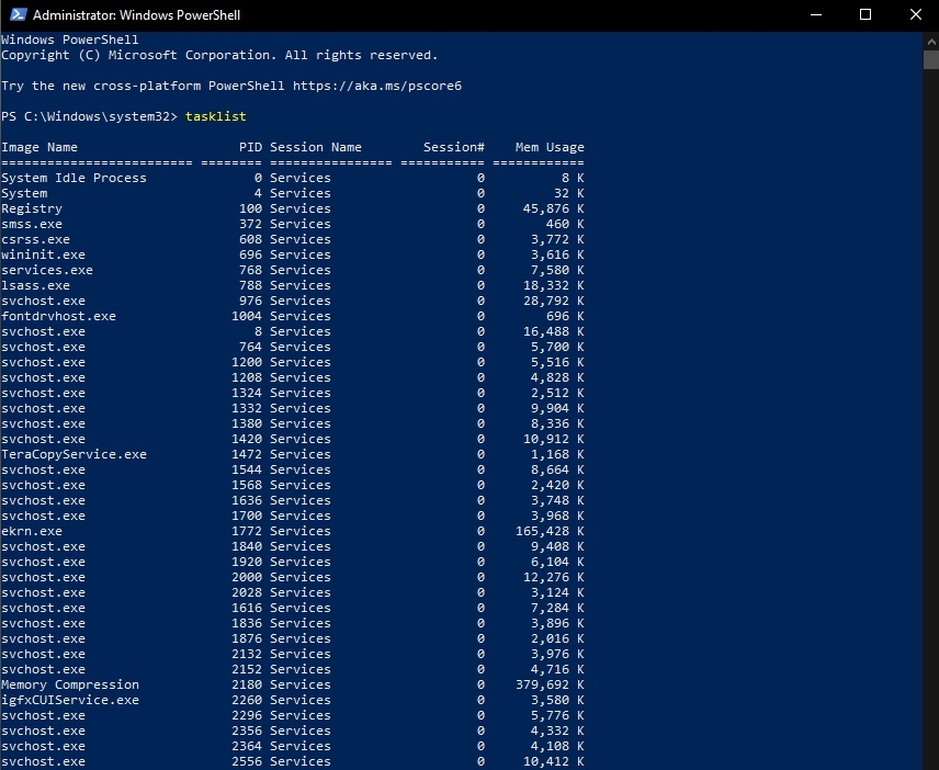 Windows PowerShell