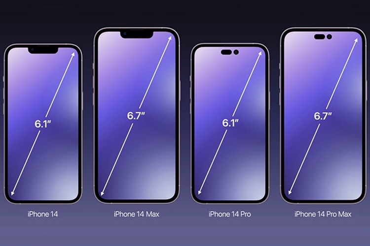 Kích thước iPhone 14 năm nay ra sao?