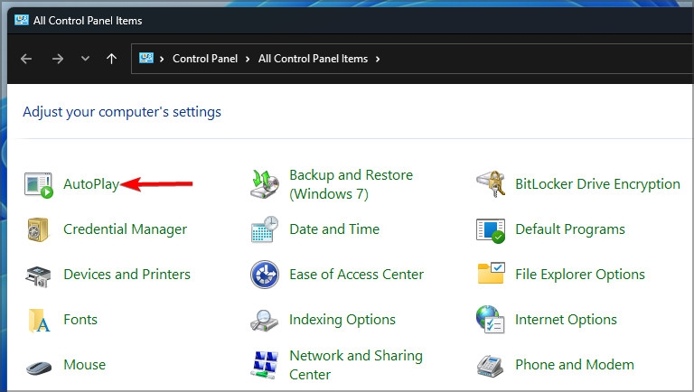 Mẹo sửa lỗi AutoPlay không hoạt động trên Windows 11 (4)