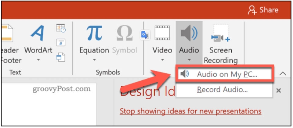 Chèn âm thanh vào PowerPoint - Ảnh 06