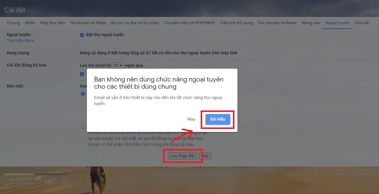 Cách sử dụng Gmail ngoại tuyến mới nhất năm 2022 5