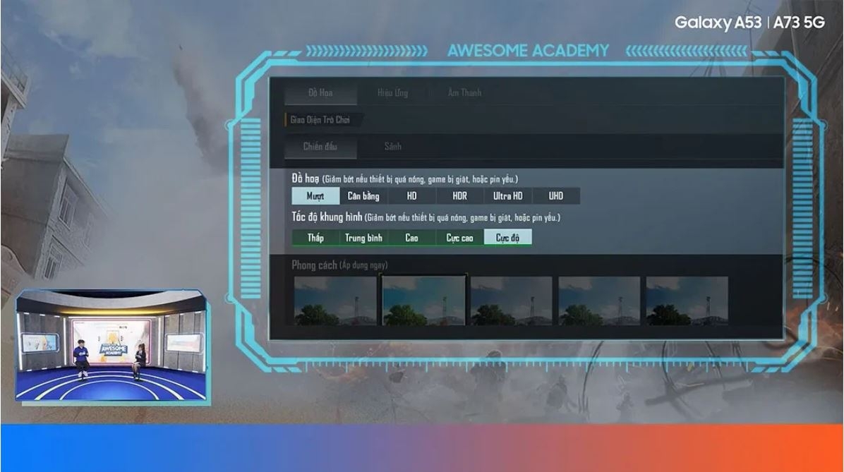 5 tips hữu ích từ Awesome Academy cho game thủ Samsung Galaxy A73 5G mà bạn nên biết 4