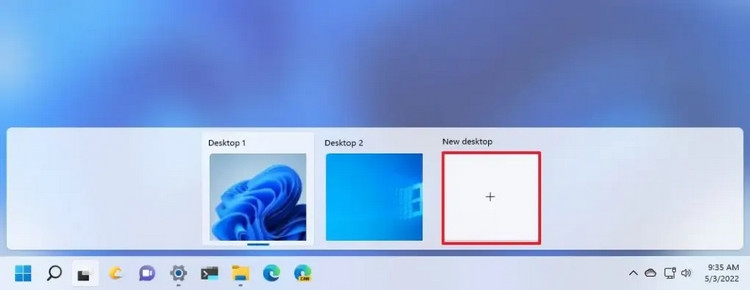 Hướng dẫn tạo và sử dụng Desktop ảo trên Windows 11 (2)
