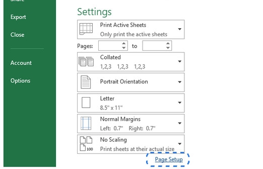 Mẹo sửa lỗi Excel không in được đường lưới (2)