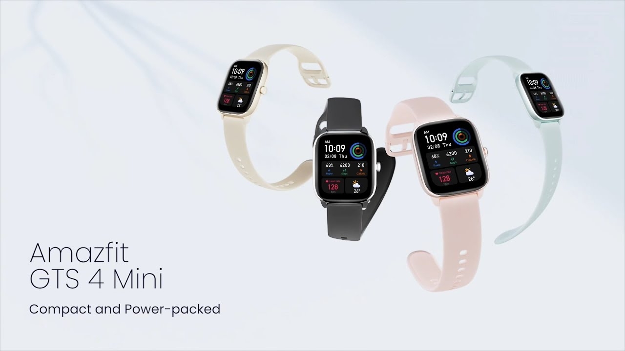 Amazfit GTS 4 Mini ra mắt với màn hình 1.65 inch, pin 15 ngày