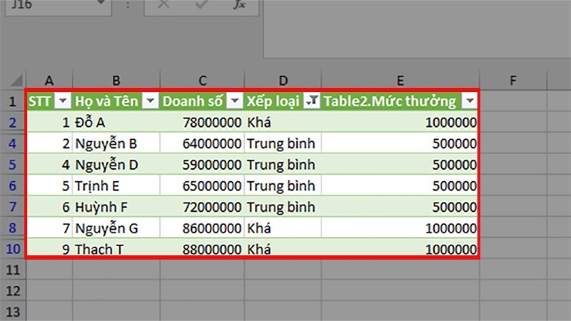 lấy dữ liệu từ bảng này sang bảng khác trong excel (17)