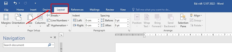Sửa lỗi không căn lề được trong Word - Ảnh 01 Sửa lỗi không căn lề được trong Word - Ảnh 01