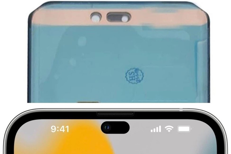Bản phác thảo iPhone 14 viên thuốc