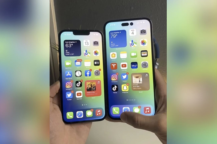 iPhone 14 màn hình viên thuốc 2