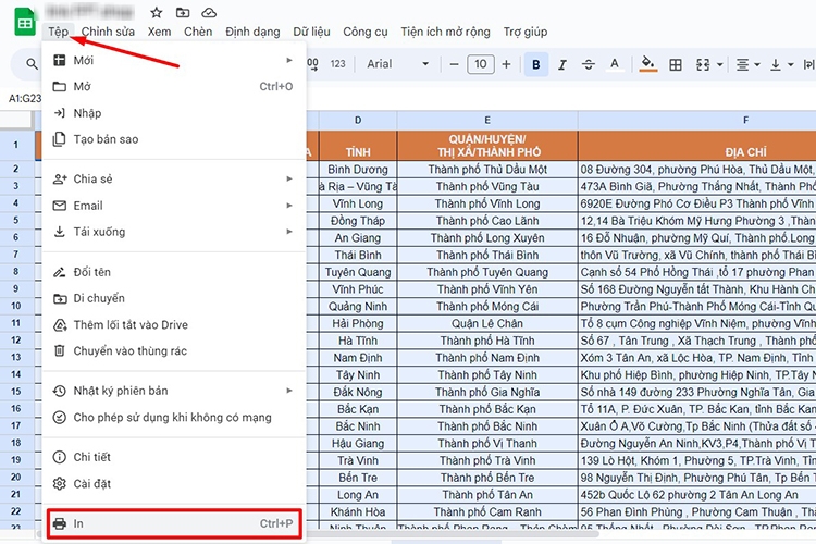 Cách in Excel vừa trang giấy A4 (Hình 12)