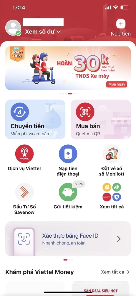 Cách đăng ký tài khoản và liên kết Viettel Money 2