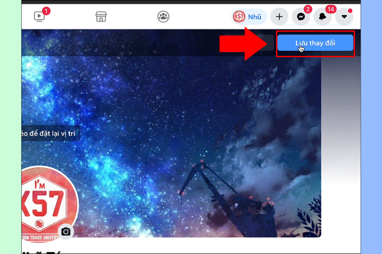 Cách đổi ảnh bìa Facebook không ai biết 3