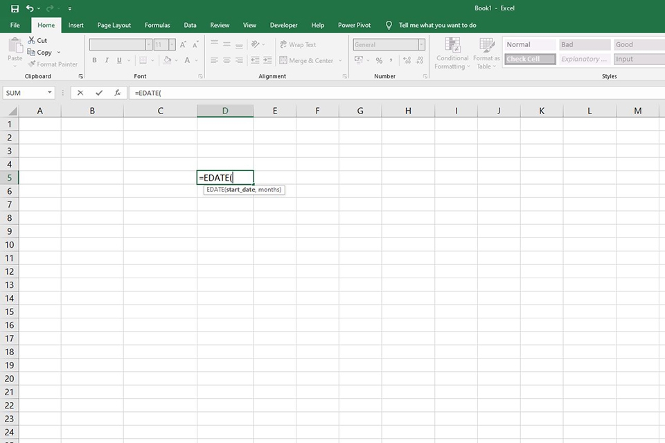 Hàm EDATE trong Excel là gì? Hàm EDATE được ứng dụng như thế nào?