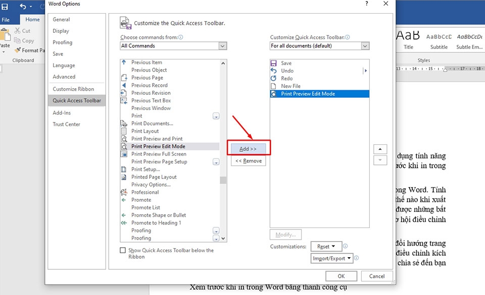 Xem trước khi in trong Word - Ảnh 08 Xem trước khi in trong Word - Ảnh 08