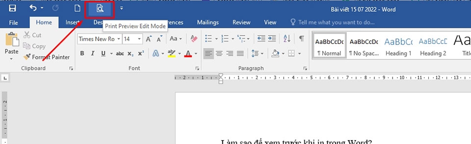 Xem trước khi in trong Word - Ảnh 09 Xem trước khi in trong Word - Ảnh 09