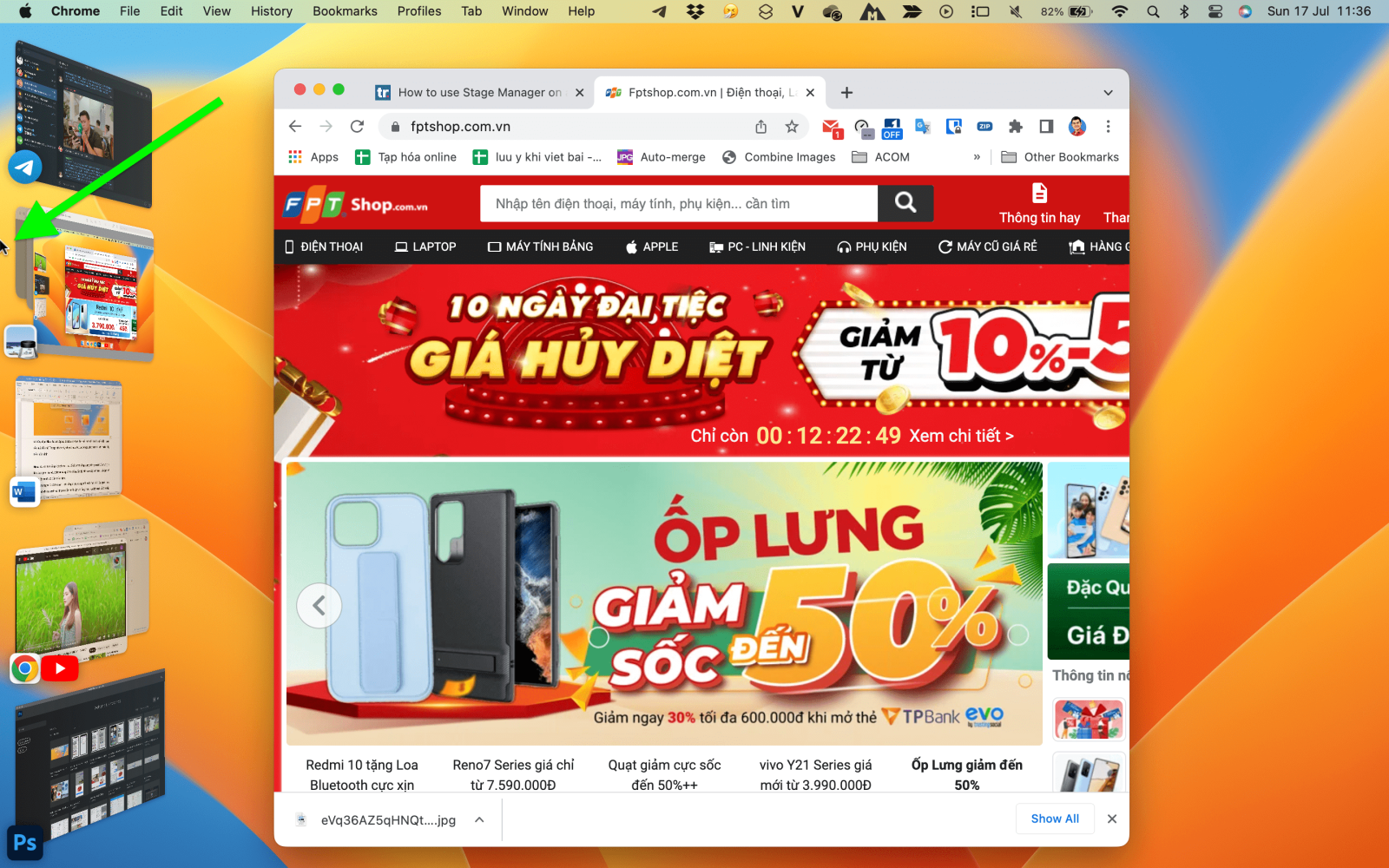 Cách bật Stage Manager trên macOS Ventura - Ảnh 20